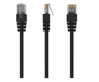 Gembird CAT5e UTP Patch cord, black, 2 m